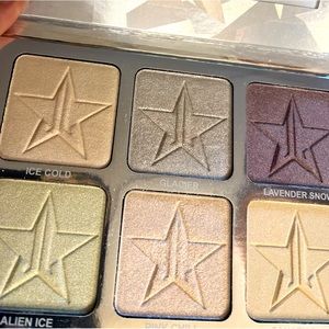 Jeffree star highlighter palette platinum ice